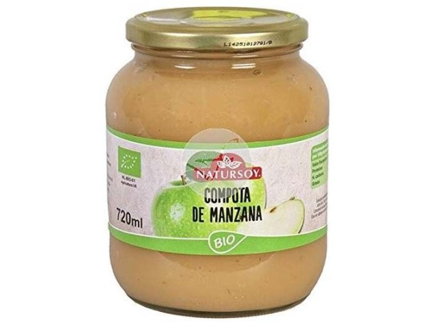 Natursoy Compota De Manzana Eco 720Ml