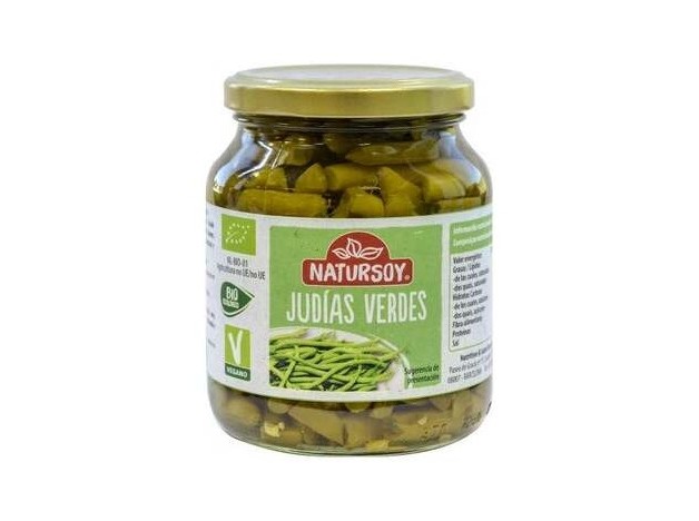 Natursoy Judias Verdes Conserva Bio 340G