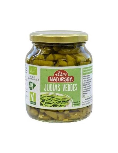Natursoy Judias Verdes Conserva Bio 340G