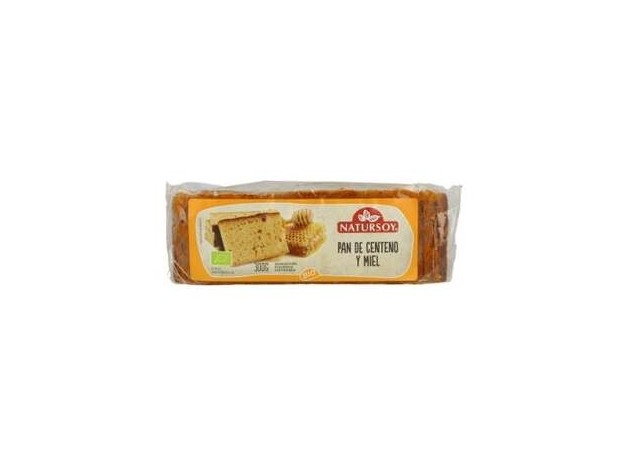 Natursoy Pan Centeno Miel 300G