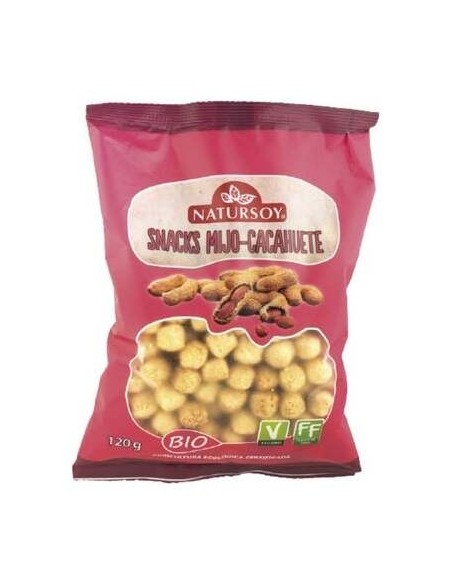 Snacks De Mijo Y Cacahuete 120Gr. Bio Vegan