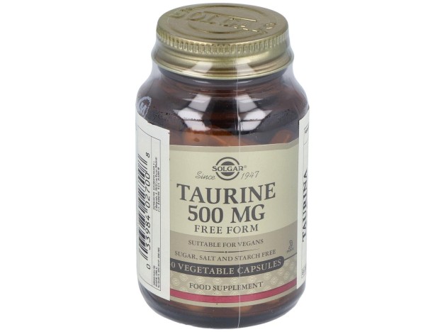 Solgar Taurina 500Mg 50Cáps