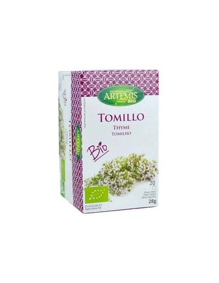 Artemis Tomillo Infusion Bio 20Uds