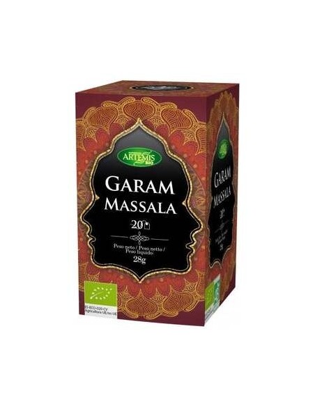 Te Garam Massala Sin Teina Infusion 20Bolsitas Bio