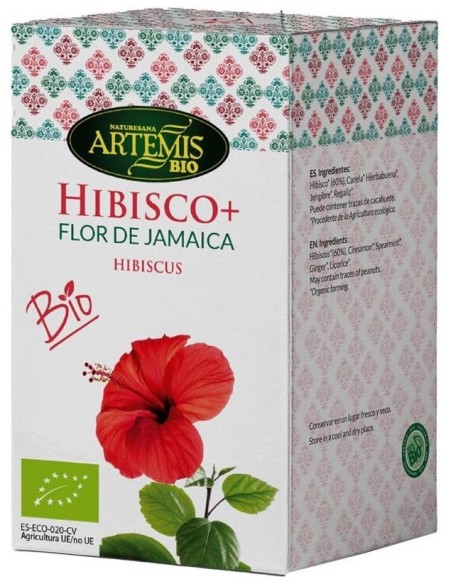 Hibisco+Flor De Jamaica Infusion 20Bolsitas. Bio