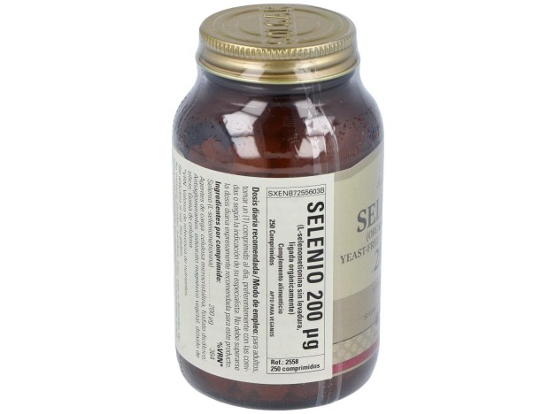 Selenio 200Mcg (Sin Levadura) 250Comp