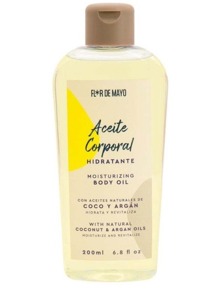 Flor De Mayo Aceite Corporal Hidratante Coco Y Argán 200Ml