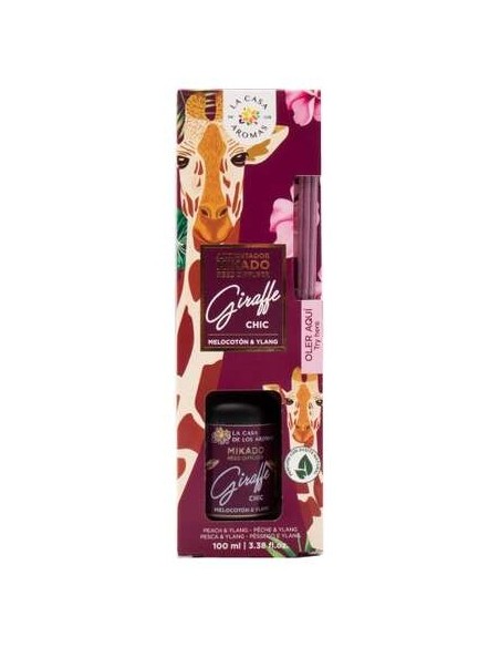 La Casa De Los Aromas Mikado Ambientador Giraffe Chic 100Ml