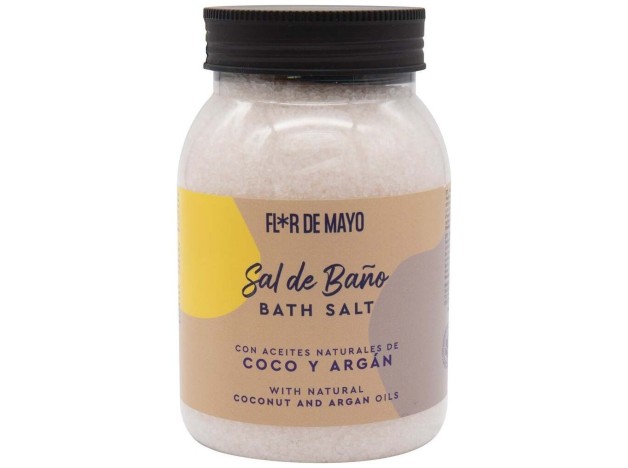 Flor De Mayo Sal De Baño Argán Y Coco 650G