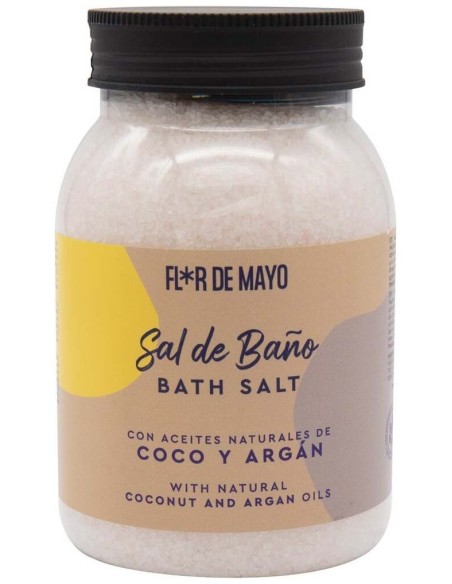 Flor De Mayo Sal De Baño Argán Y Coco 650G