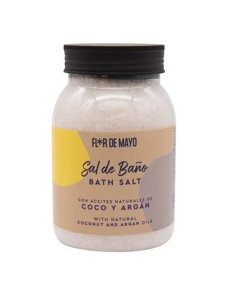 Flor De Mayo Sal De Baño Argán Y Coco 650G