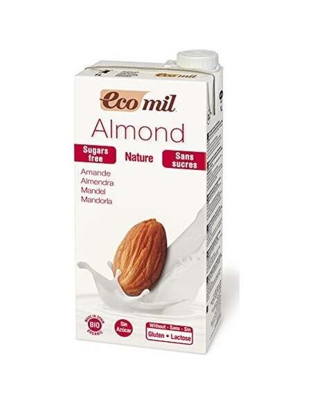 Ecomil Bebida De Almendras Nature 1Lt 6Uds Bio S/A