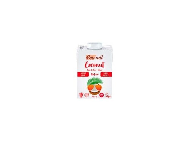 Ecomil Bebida De Coco Coconut Nature 500M Bio S/A