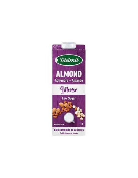 Diemil Bebida De Almendras Intense Low Sugar 1L.