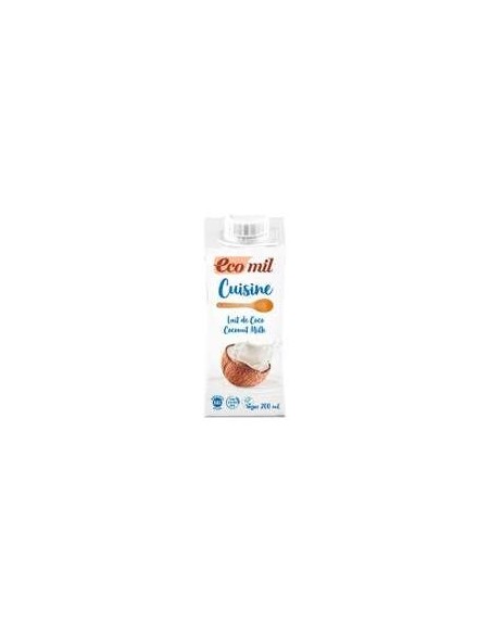 Ecomil Crema Ecológica De Coco Para Cocinar 200 Ml