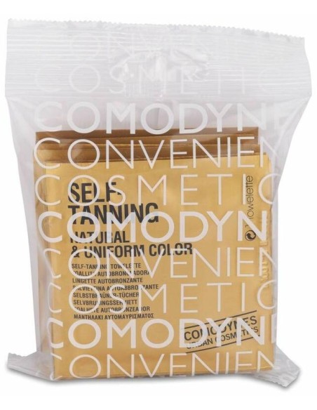 Comodynes Self-Tanning Color Uniforme Natural Toallitas, 8 Uds