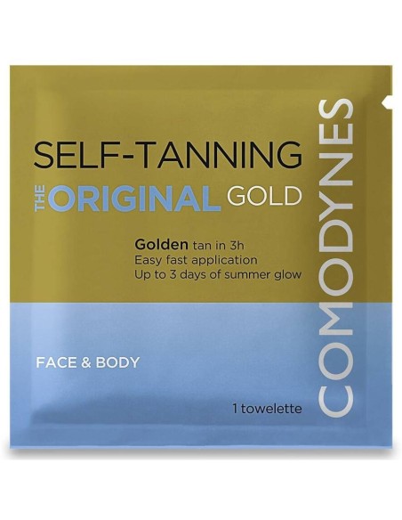 Comodynes Self-Tanning Color Uniforme Natural Toallitas, 8 Uds