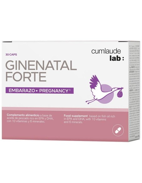 Ginenatal Forte Complemento Alimenticio Cápsulas 30 U