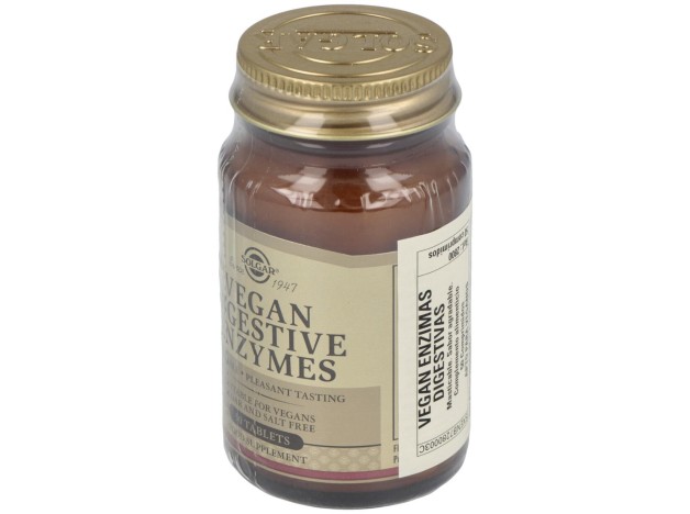 Vegetarlan Enzimas Digestivas 50 Comprimidos