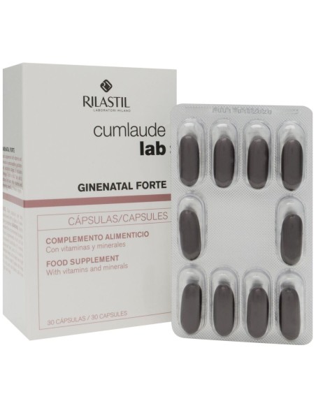 Ginenatal Forte Complemento Alimenticio Cápsulas 30 U