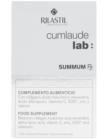 Rilastil Summum Rx Capsulas Antiedad Con Colágeno 30Cáps