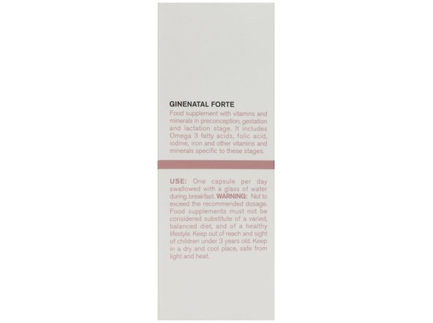 Ginenatal Forte Complemento Alimenticio...