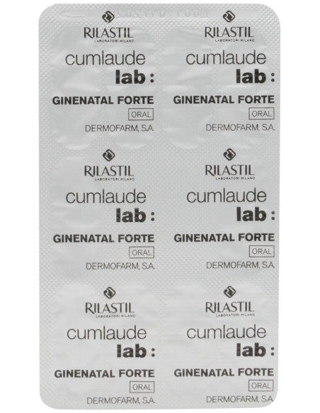 Ginenatal Forte Complemento Alimenticio Cápsulas 30 U