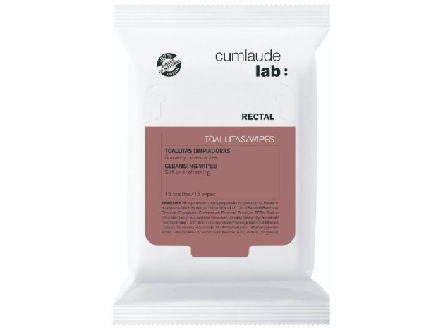 Cumlaude Lab Higiene Perianal Toallitas 15Uds