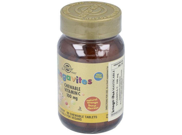Kangavites Vit.C Naranja Infantil 90Comp.Mast.