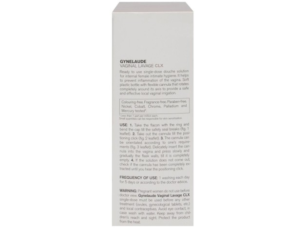 Lavado Vaginal Clx Solución Monodosis 5 X 140 Ml