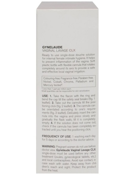 Lavado Vaginal Clx Solución Monodosis 5 X 140 Ml