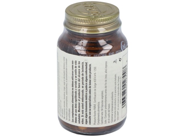 Solgar Taurina 500Mg 50Cáps