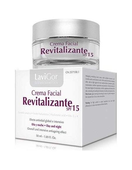 Lavigor Crema Facial Revitalizante Spf15 50Ml