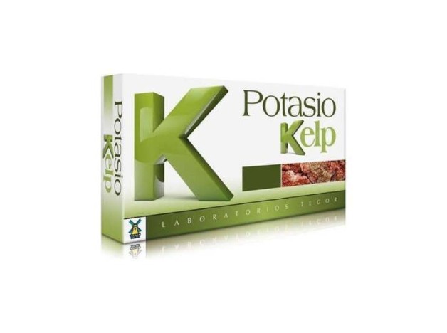 Tegor Potasio Kelp 40Caps