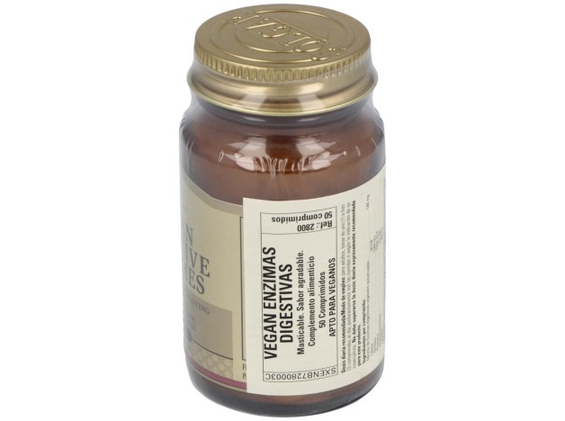 Vegetarlan Enzimas Digestivas 50 Comprimidos