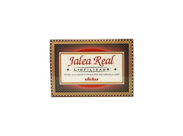 Mielar Jalea Real Liofilizada 300Mg 20 Ampollas