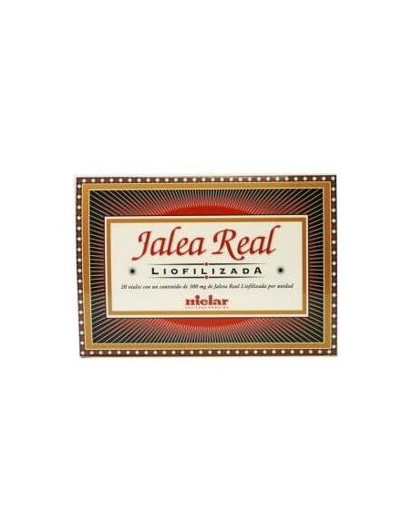 Mielar Jalea Real Liofilizada 300Mg 20 Ampollas