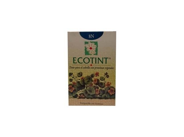 Ecotint Tinte Cabello 8N Rubio Claro 130Ml