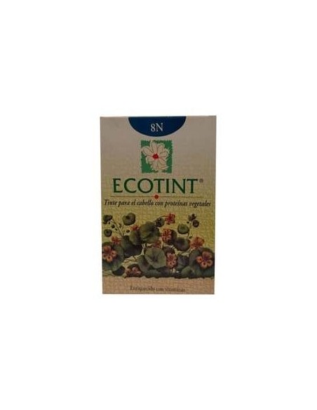 Ecotint Tinte Cabello 8N Rubio Claro 130Ml