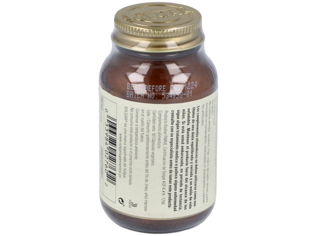Solgar L-Tirosina 500 Mg 50 Cápsulas Vegetales