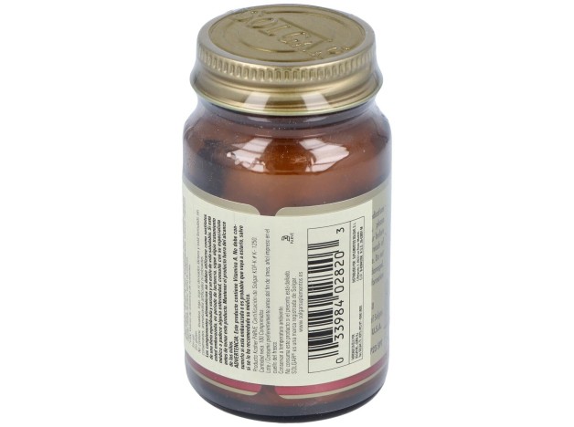 Solgar Vitamina A Seca 5000Ui 1500Mcg 100Comp