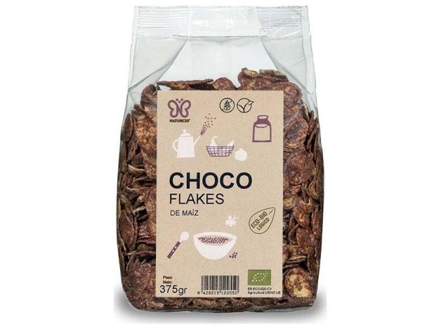 Naturcid Chocoflakes De Maiz 375G