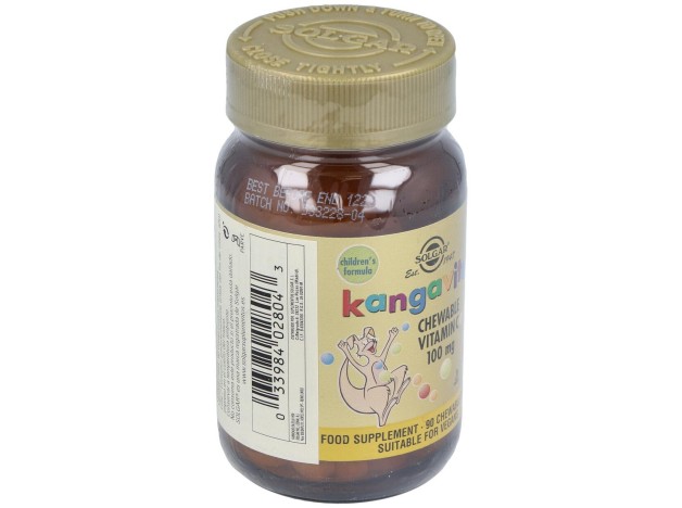 Kangavites Vit.C Naranja Infantil 90Comp.Mast.