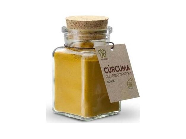 Curcuma Y Pimienta Negra Polvo Especia 90Gr Eco