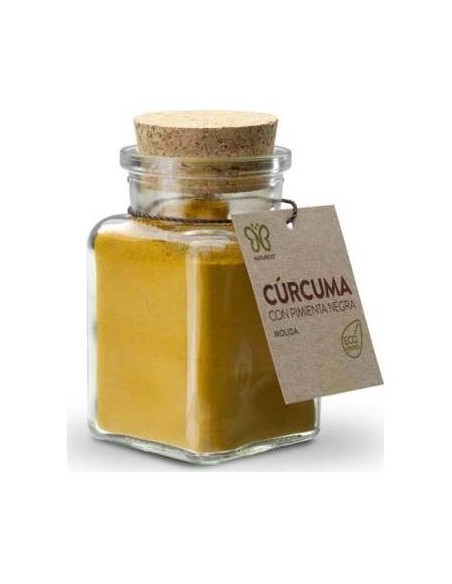 Curcuma Y Pimienta Negra Polvo Especia 90Gr Eco