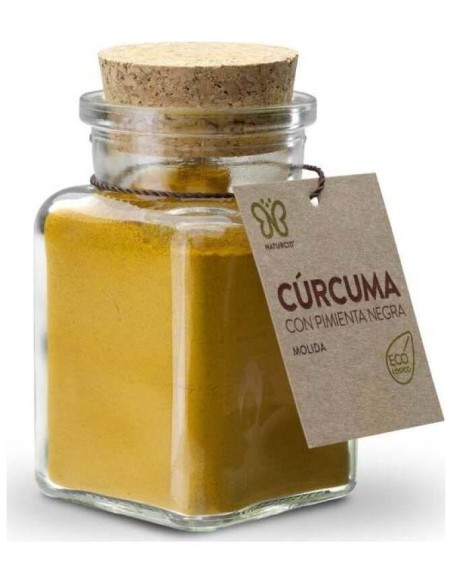 Curcuma Y Pimienta Negra Polvo Especia 90Gr Eco