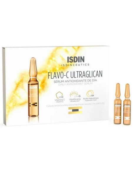 Isdinceutics Flavo-C Ultraglican Sérum Antioxidante Día, 10 Unidades