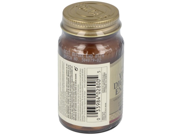 Vegetarlan Enzimas Digestivas 50 Comprimidos