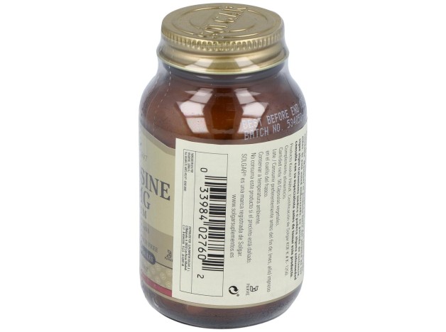 Solgar L-Tirosina 500 Mg 50 Cápsulas Vegetales