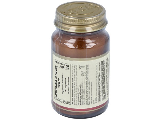 Solgar Vitamina A Seca 5000Ui 1500Mcg 100Comp